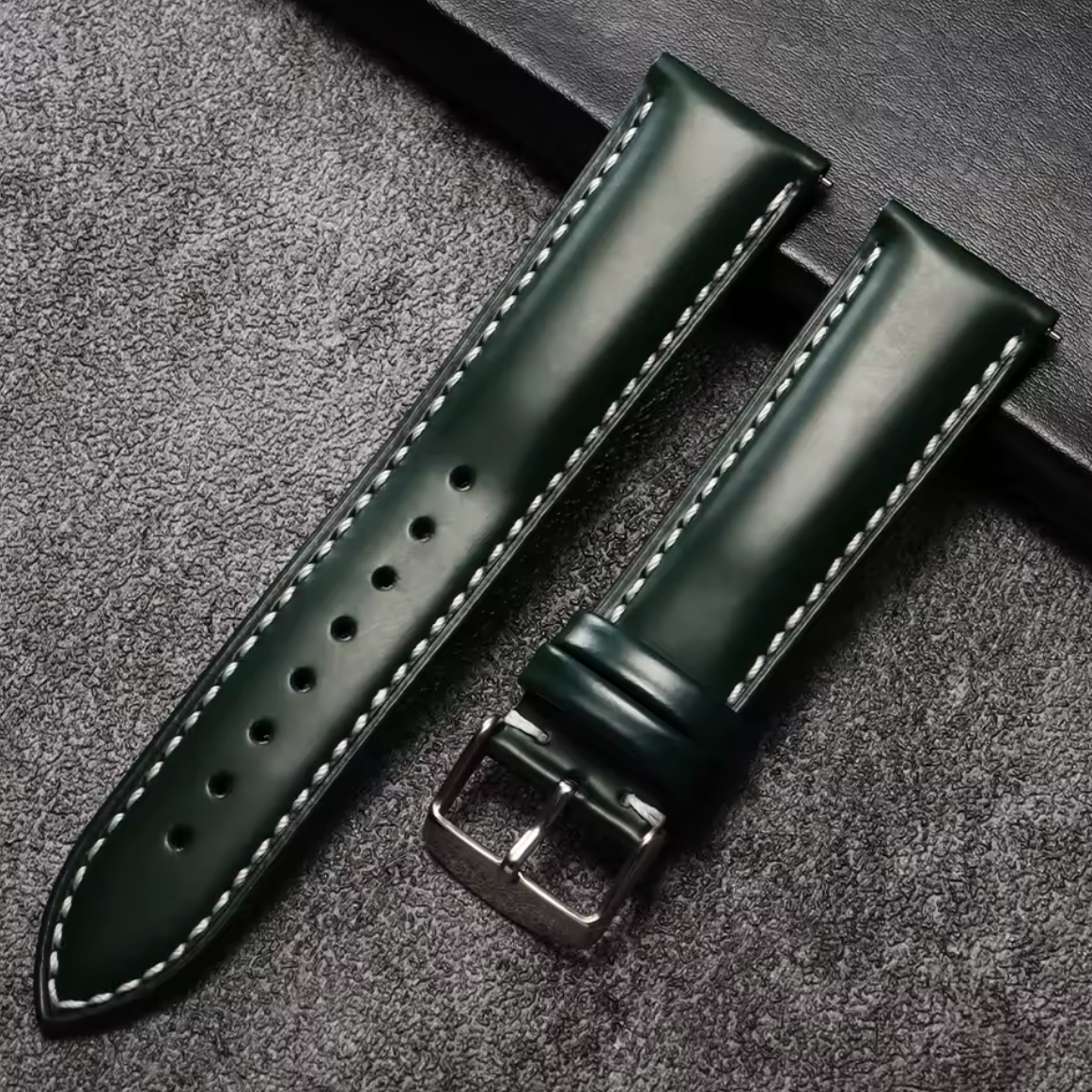 Bracelet Montre Cuir Ciré