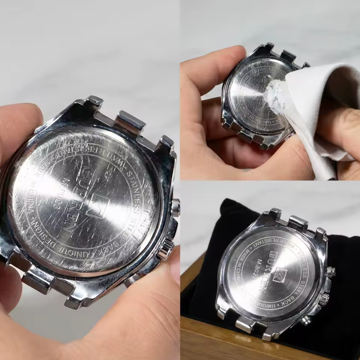 Pâte de Polissage pour montre – Rénovation Acier & Métaux