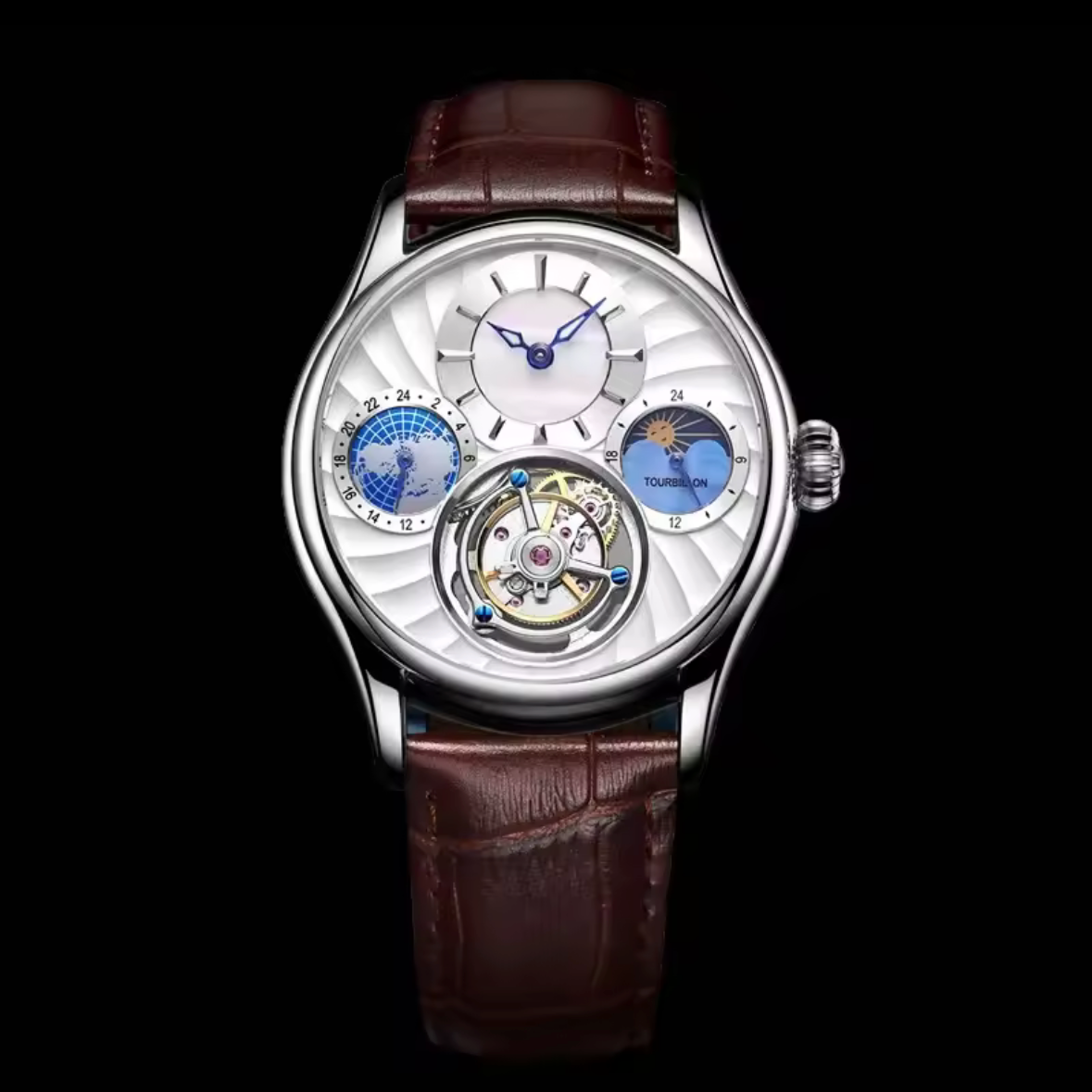 Aesop 43mm - Méca Manuelle - Tourbillon