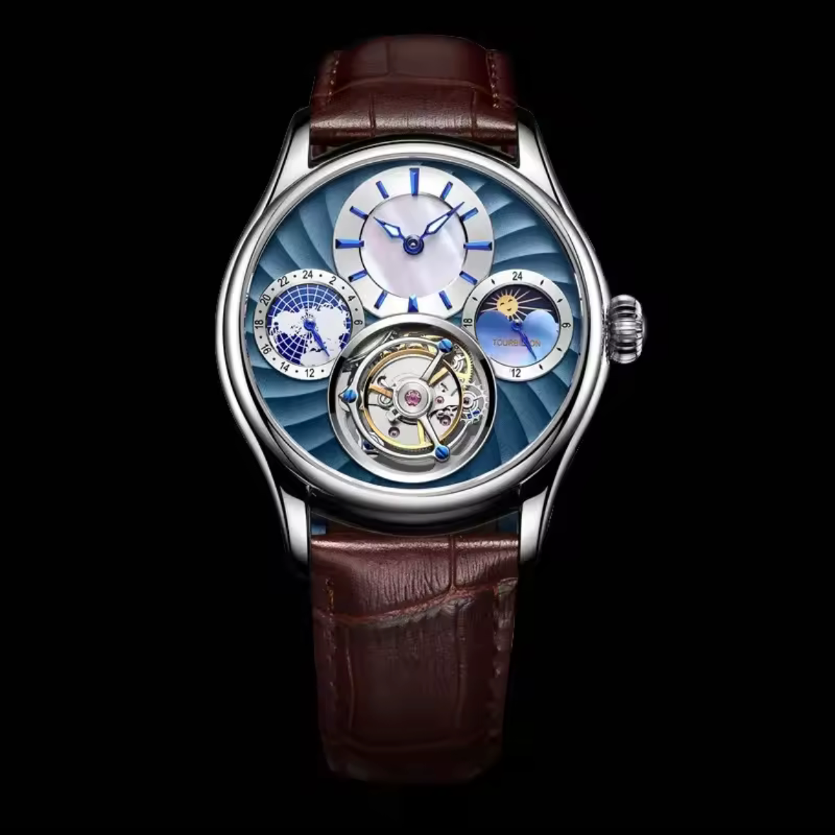 Aesop 43mm - Méca Manuelle - Tourbillon