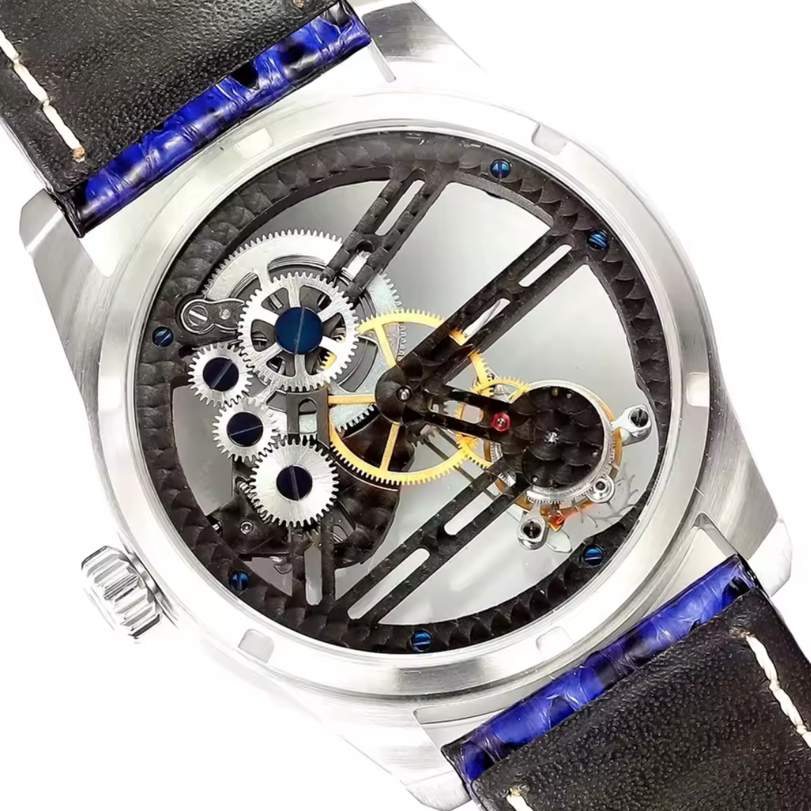 Huasuo 42mm - Méca Manuelle - Tourbillon Squelette