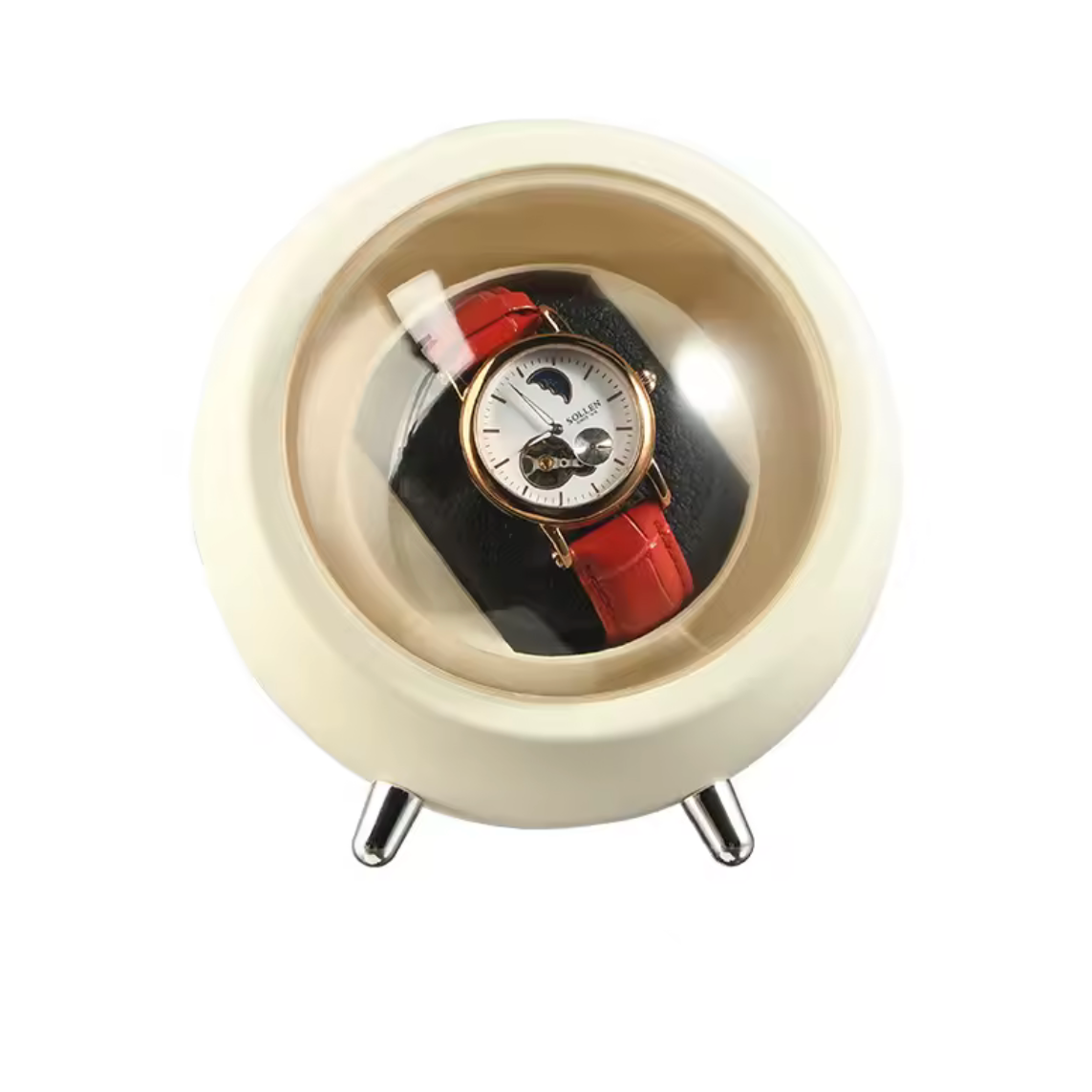 Remontoir Montre Automatique Rond – Blanc ou Vert