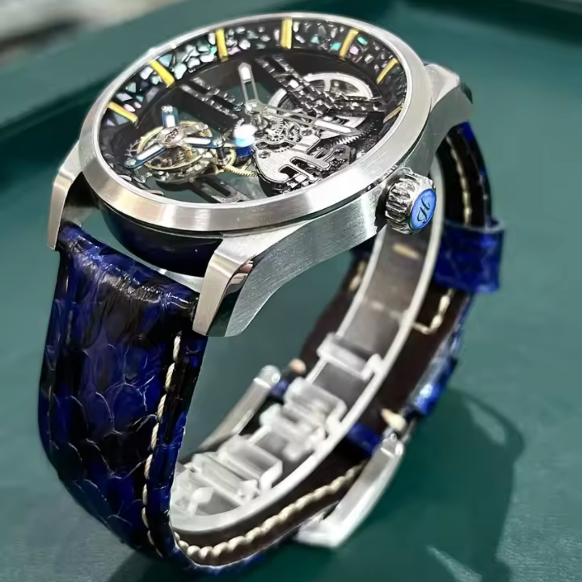 Huasuo 42mm - Méca Manuelle - Tourbillon Squelette