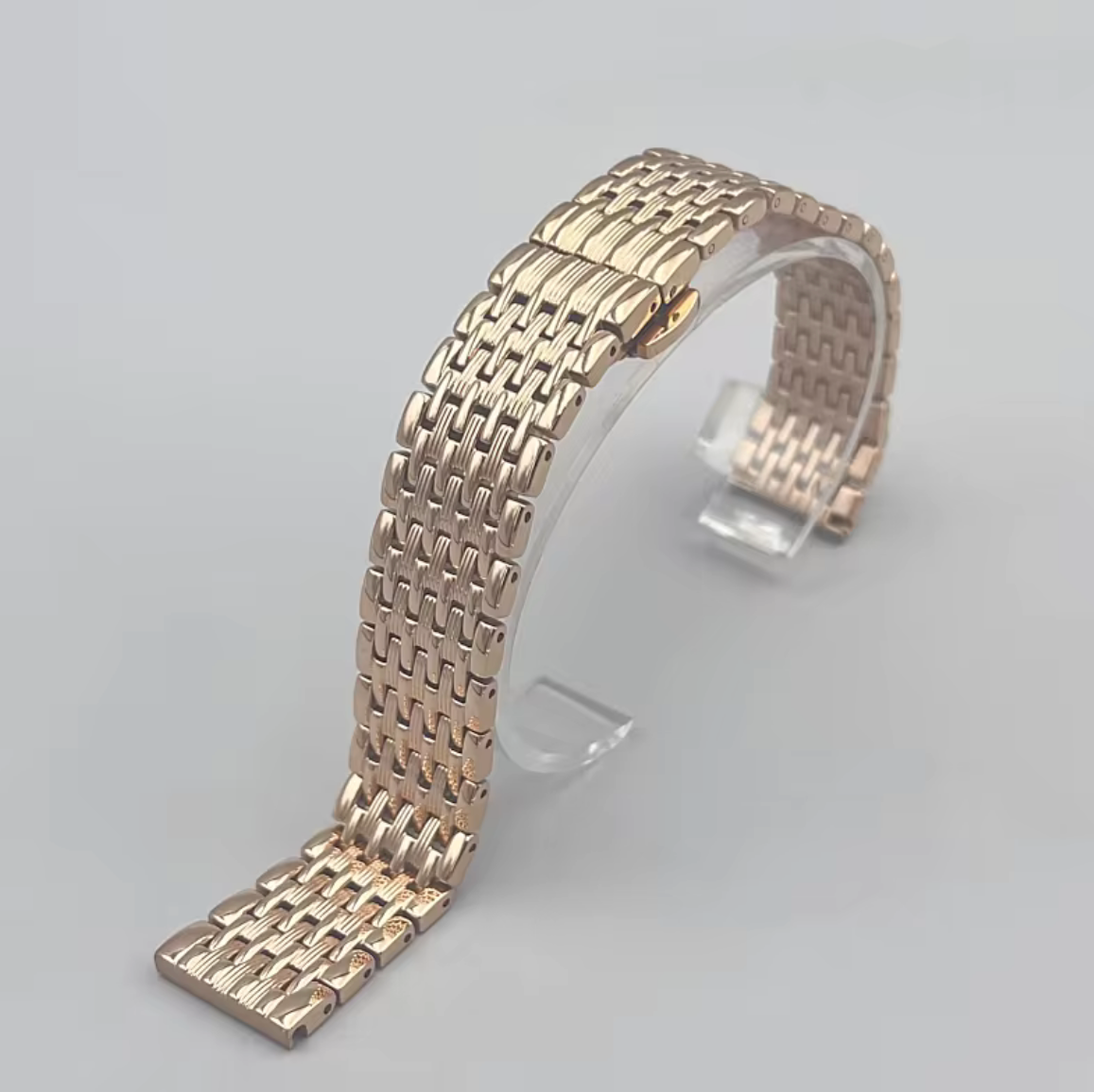 Bracelet Montre Acier Brick Or Rose