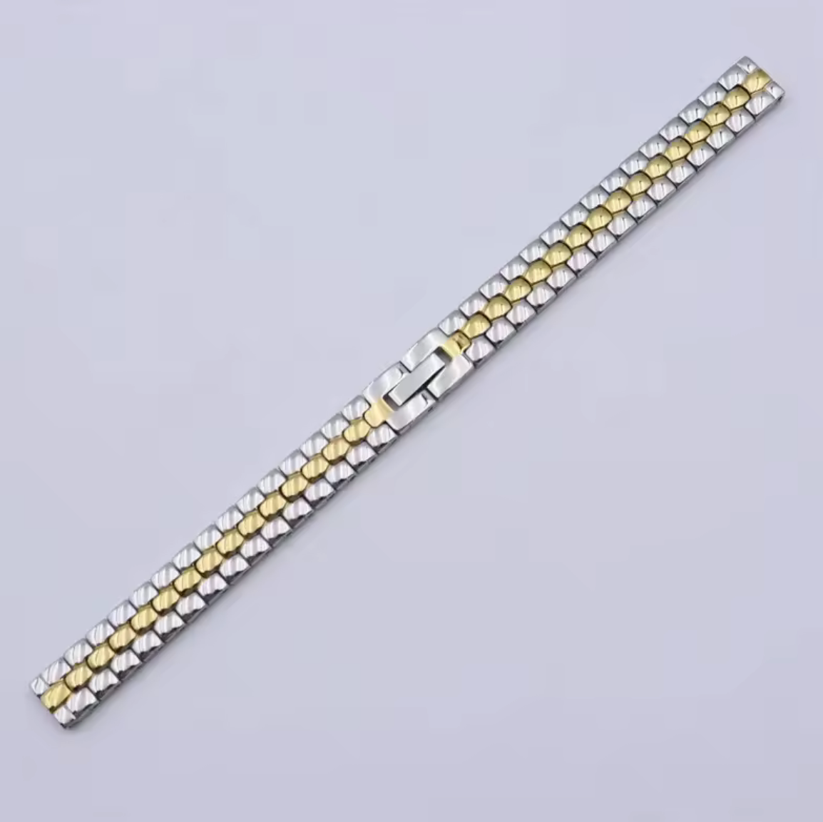 Bracelet Montre Acier Slim Acier Or