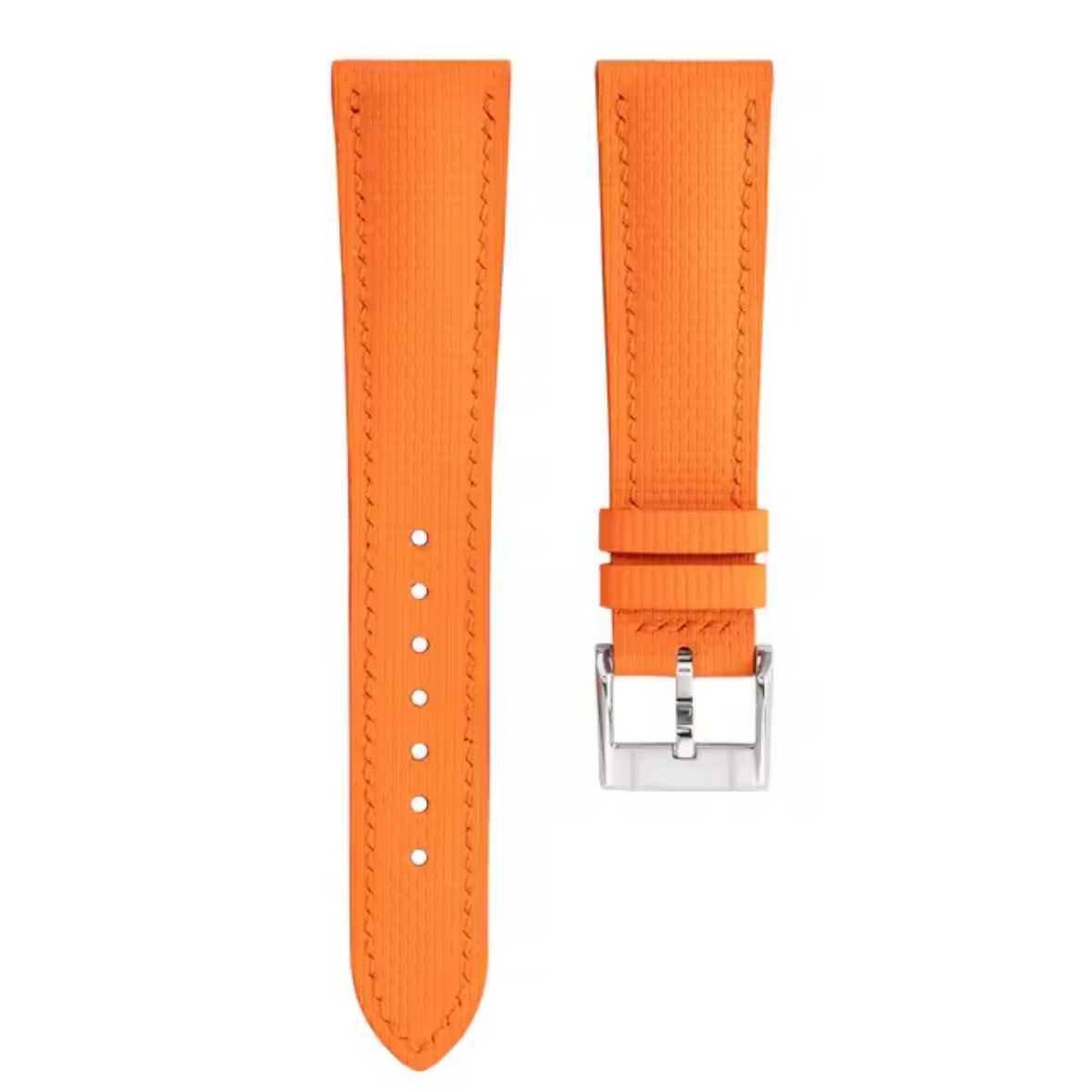 Bracelet Montre Caoutchouc Sailcloth Orange