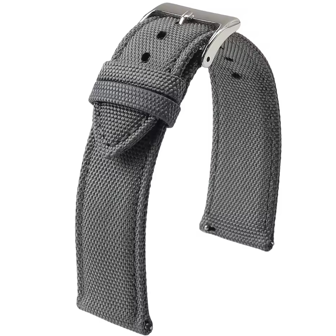 Bracelet Montre Caoutchouc Seatbelt Gris