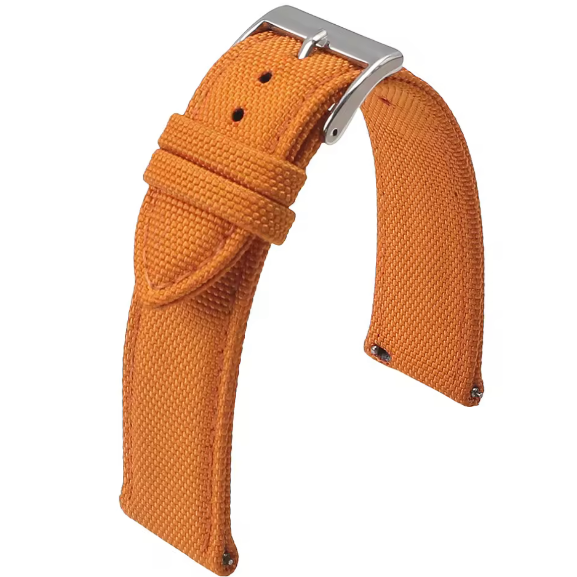 Bracelet Montre Caoutchouc Seatbelt Orange