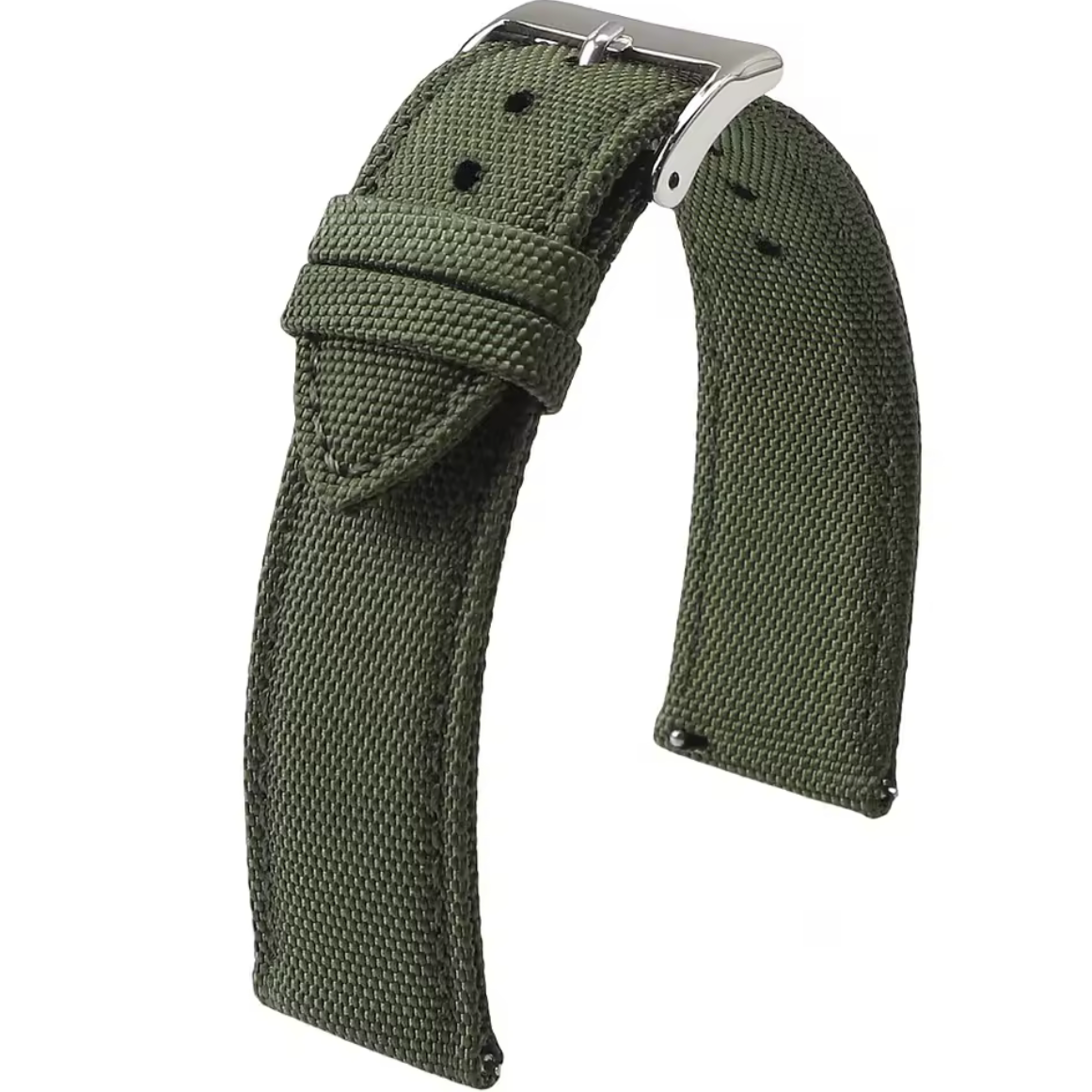 Bracelet Montre Caoutchouc Seatbelt Vert