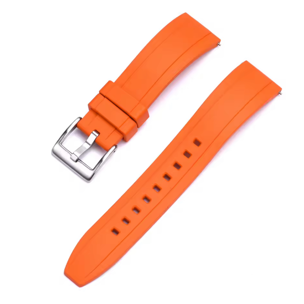 Bracelet Montre Caoutchouc Smooth Orange