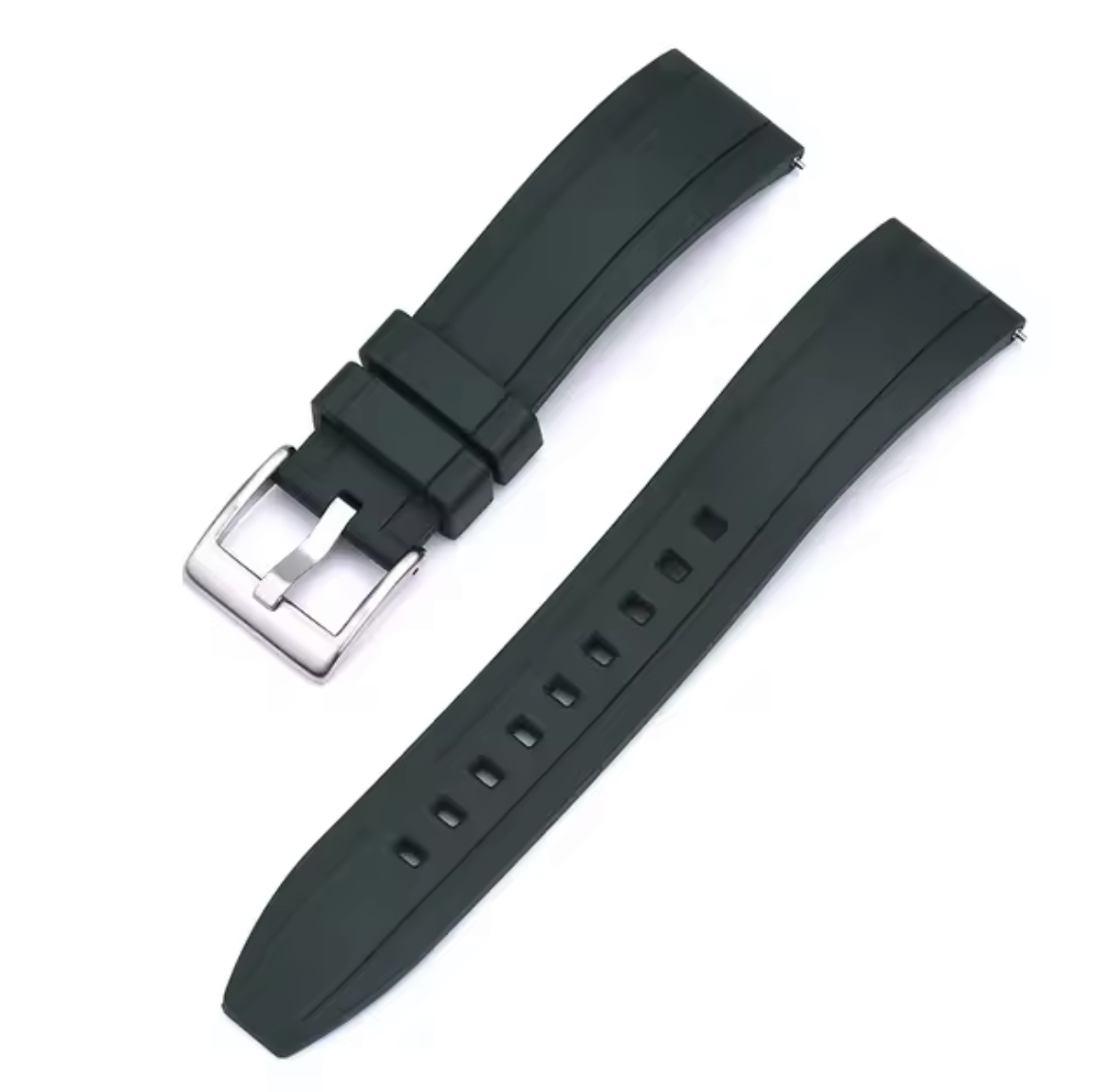 Bracelet Montre Caoutchouc Smooth Vert