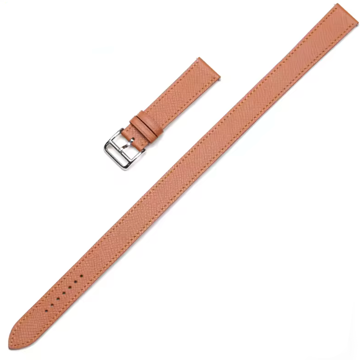Bracelet Montre Cuir Double Tour Marron