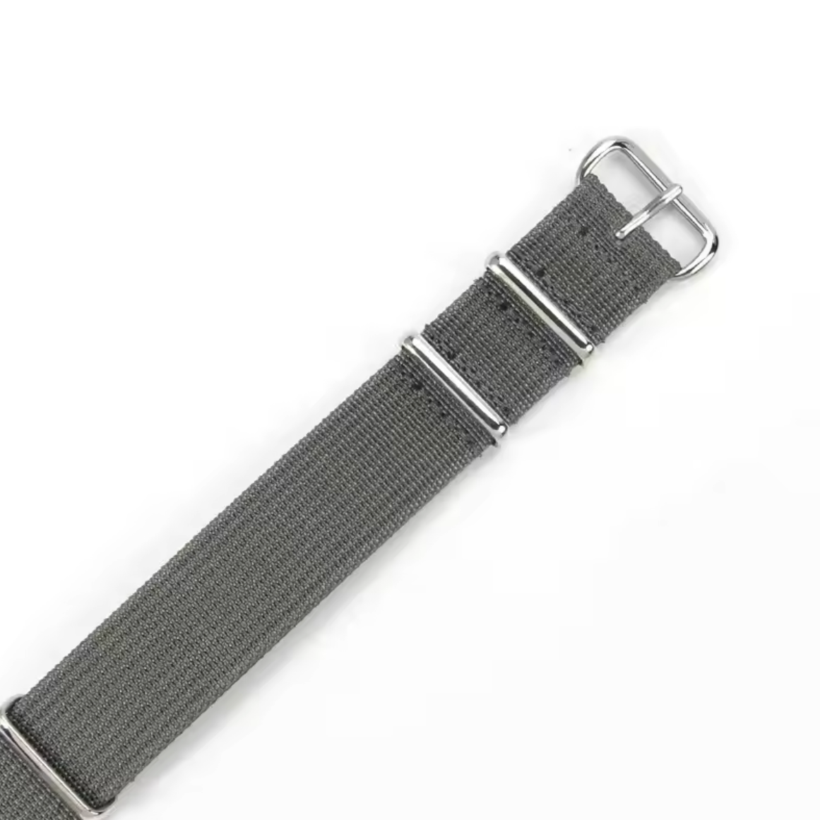 Bracelet Montre Tissu Nato Gris