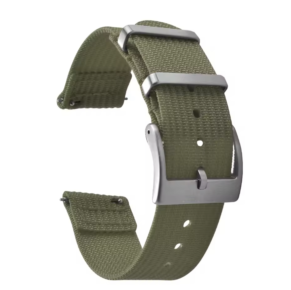 Bracelet Montre Tissu Split Vert