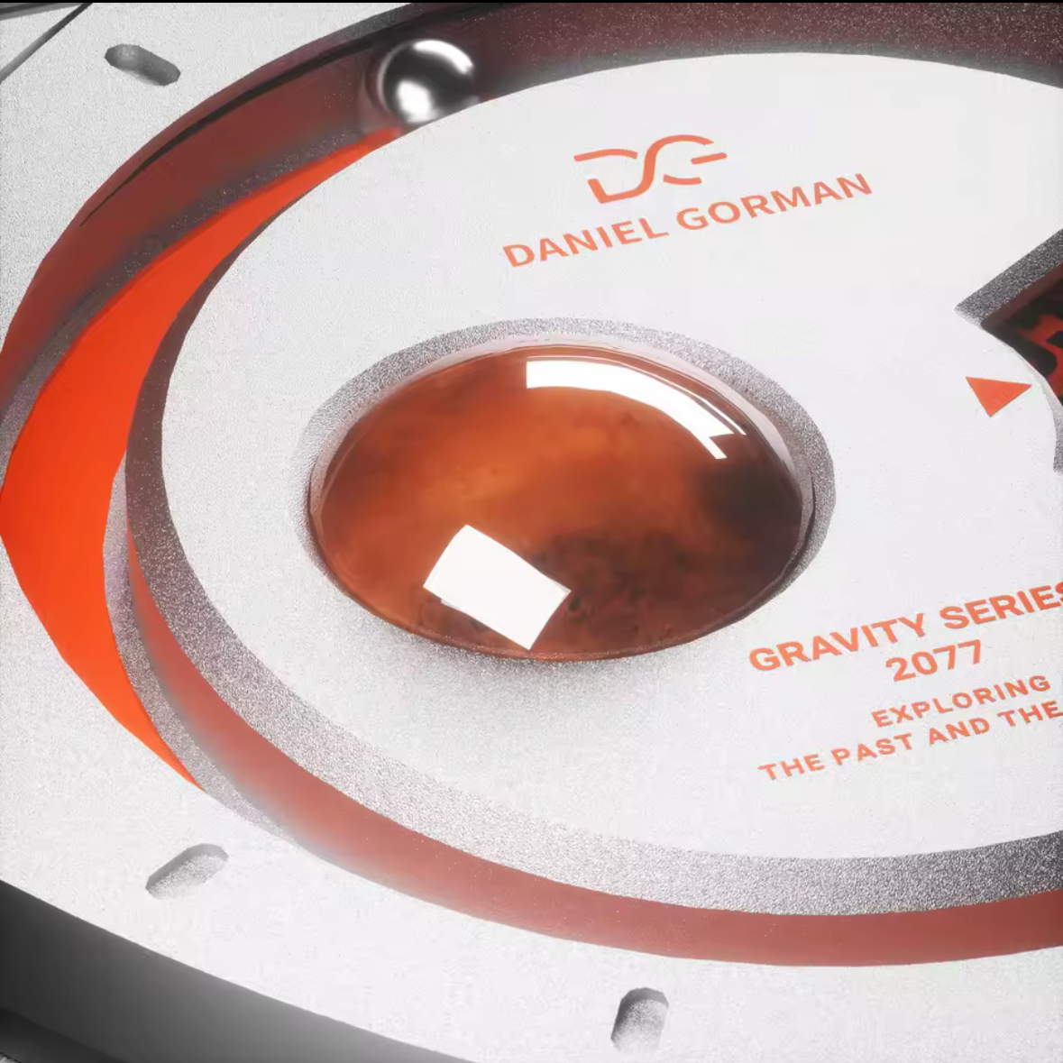 Daniel Gorman 40mm – Quartz - Collection Planètes