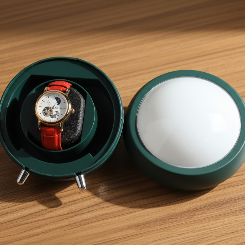 Remontoir Montre Automatique Rond – Blanc ou Vert