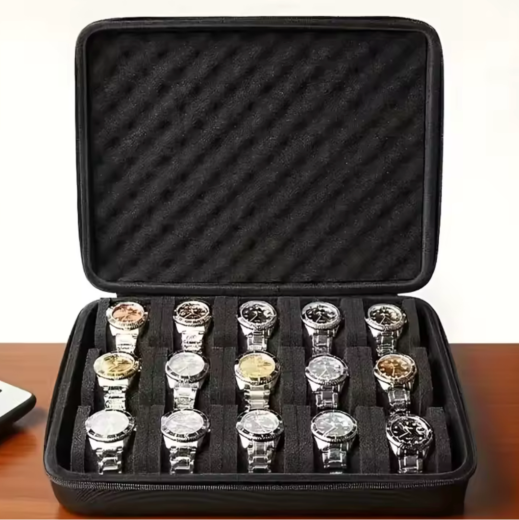Étui de Rangement 15 Montres