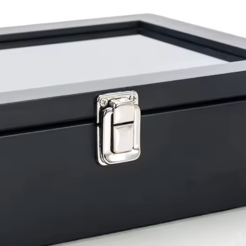 Coffret Présentoir Vitrine 5, 8, 10, 12 Montres - Bois