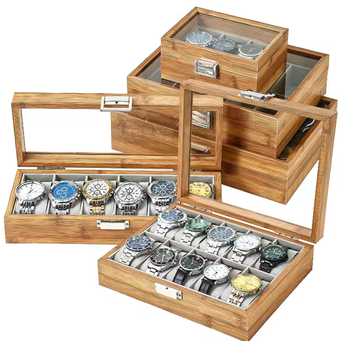 Coffret Montre Bambou Choix