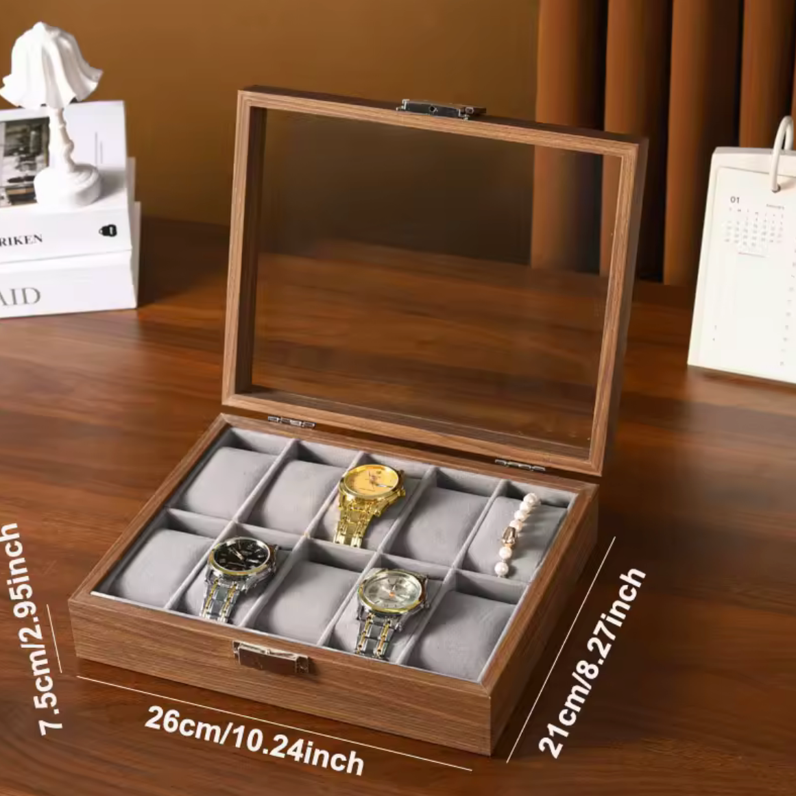 Coffret Montre Bois 10