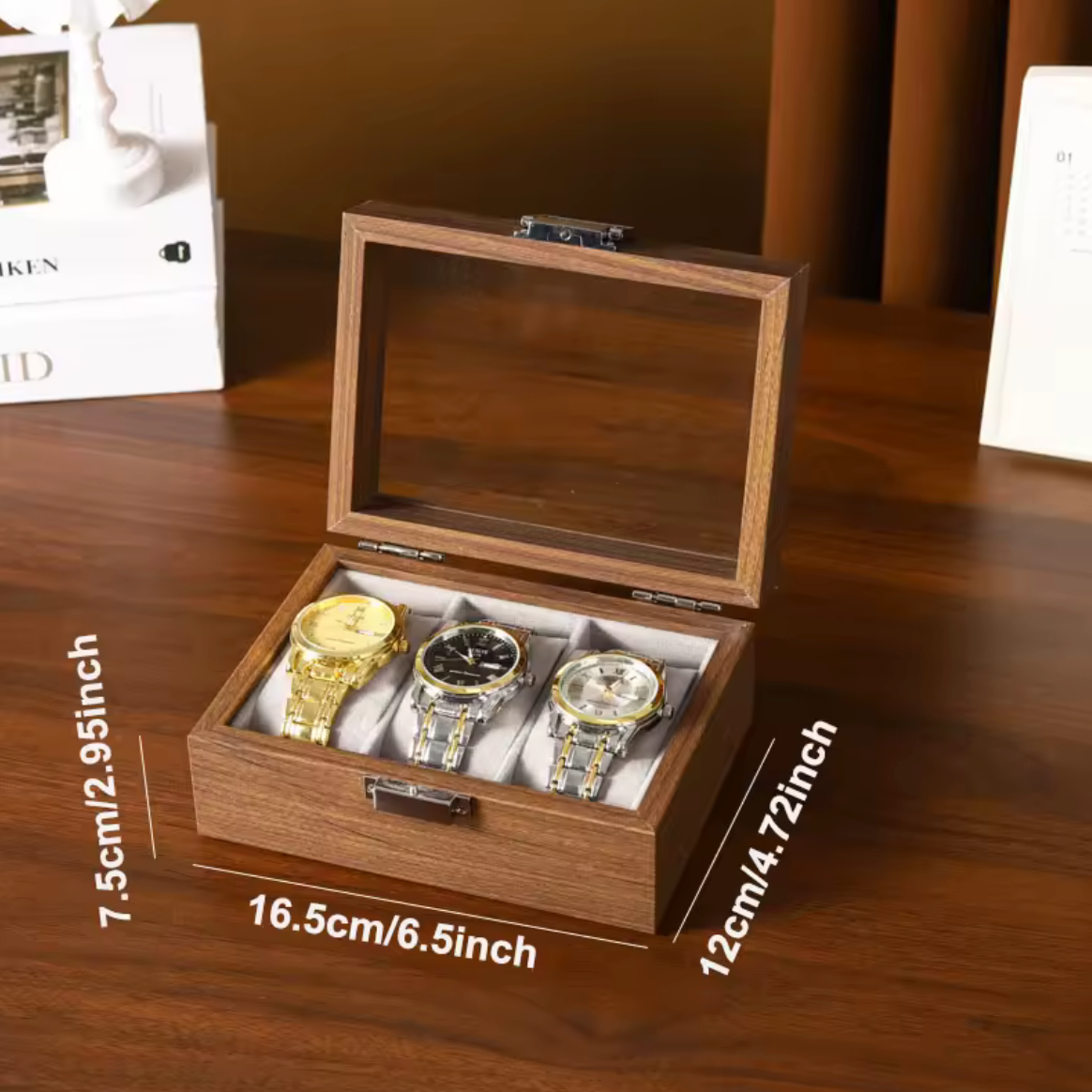 Coffret Montre Bois 3