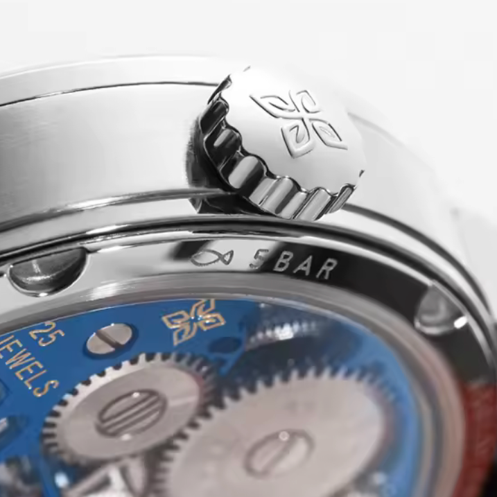 Agelocer 42mm - Auto A9001 - Tourbillon Squelette Réserve 80h