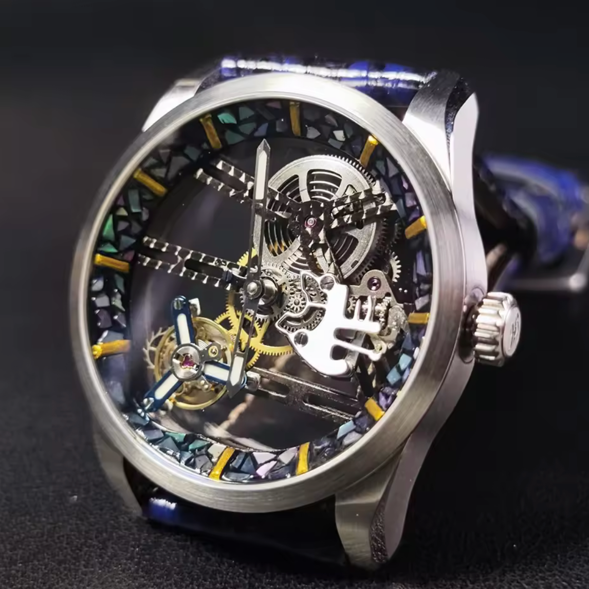 Huasuo 42mm - Méca Manuelle - Tourbillon Squelette