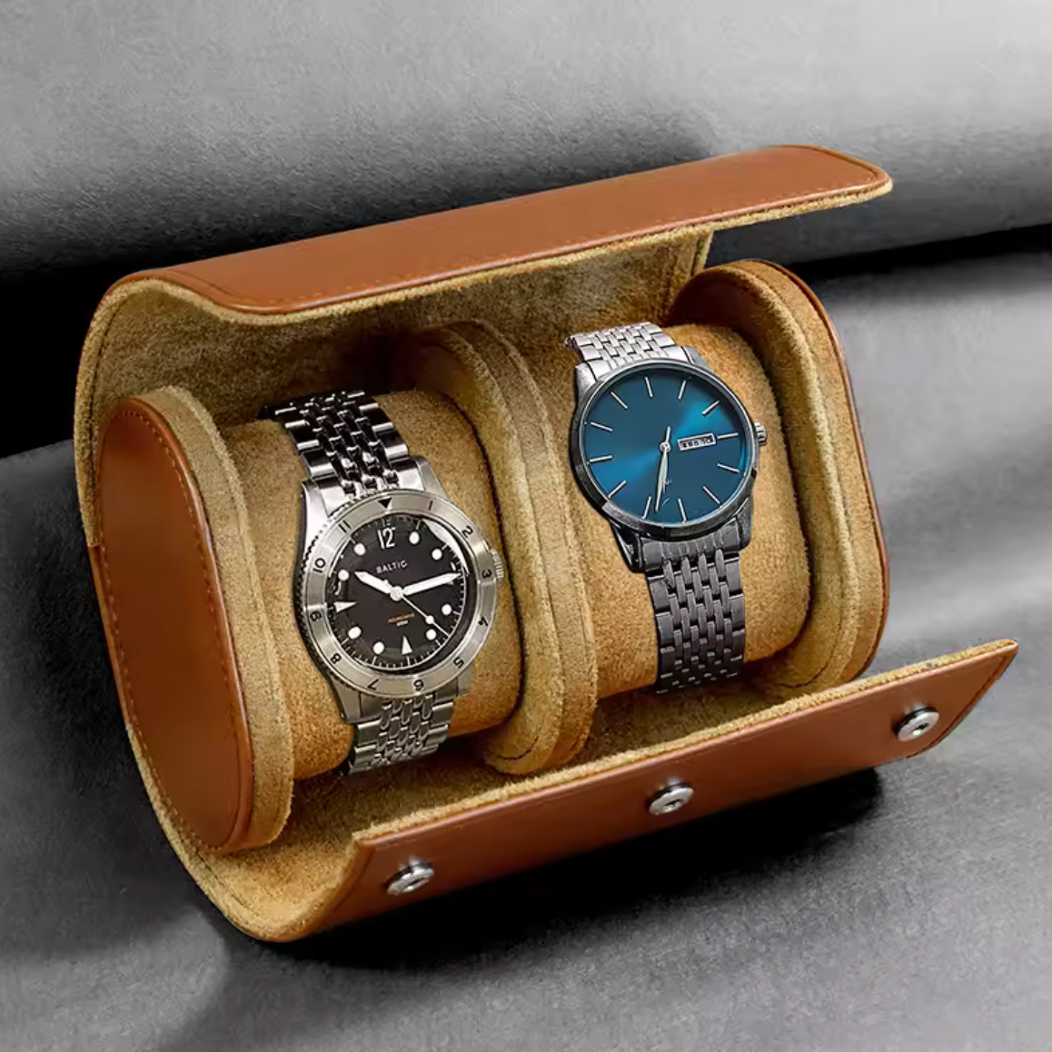 Rolls de voyage en cuir – 1, 2 ou 3 emplacements
