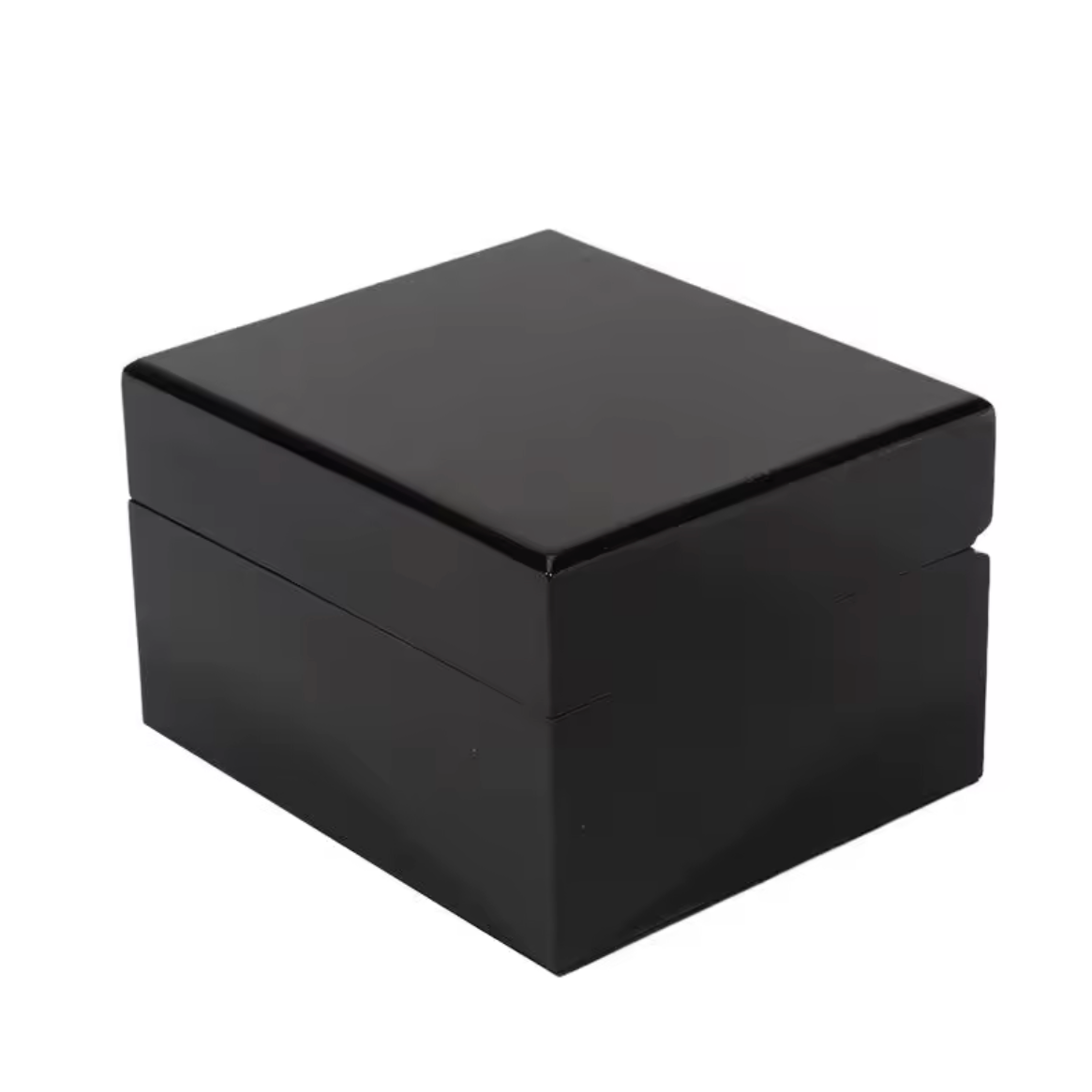 Ecrin Montre Bois Individuel Noir