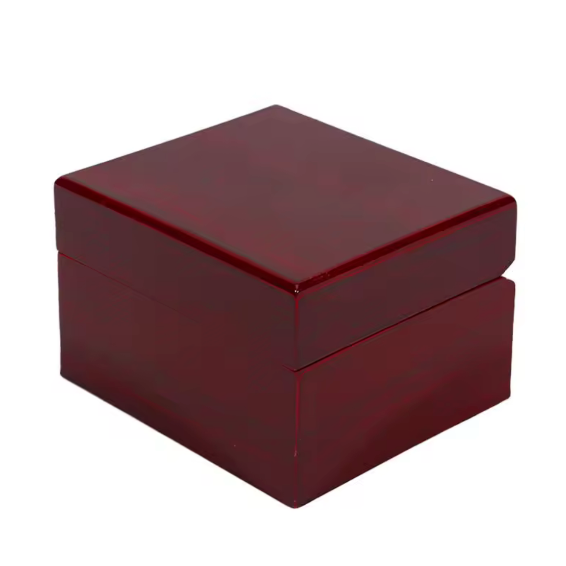 Ecrin Montre Bois Individuel Rouge