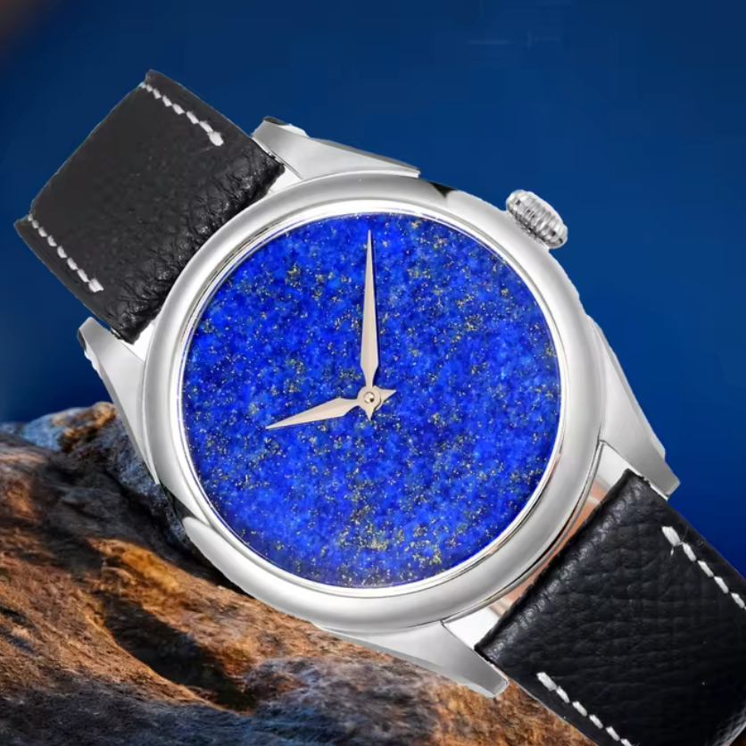 Huasuo 38mm - Auto SW200 - Cadran Pierre Naturelle