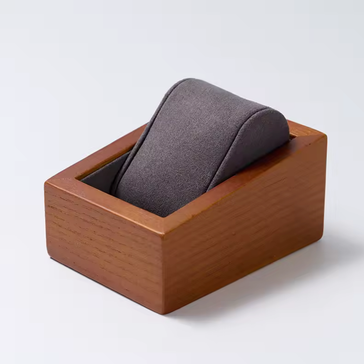 Boîte Présentoir Bois pour 1 Montre – Gris ou Beige