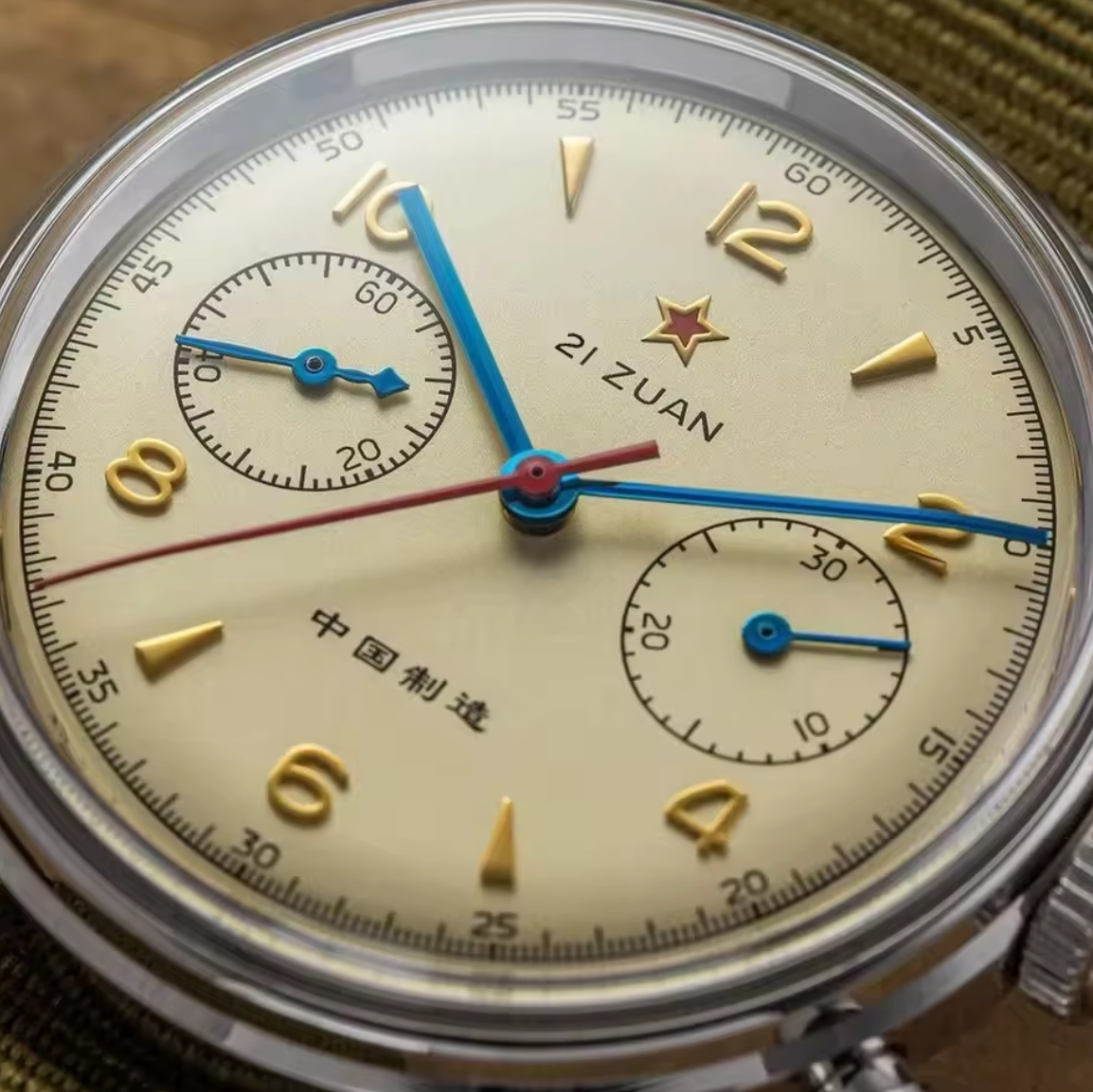 21 Zuan 38/40mm – Chrono Méca ST1901 - Aviation 1960