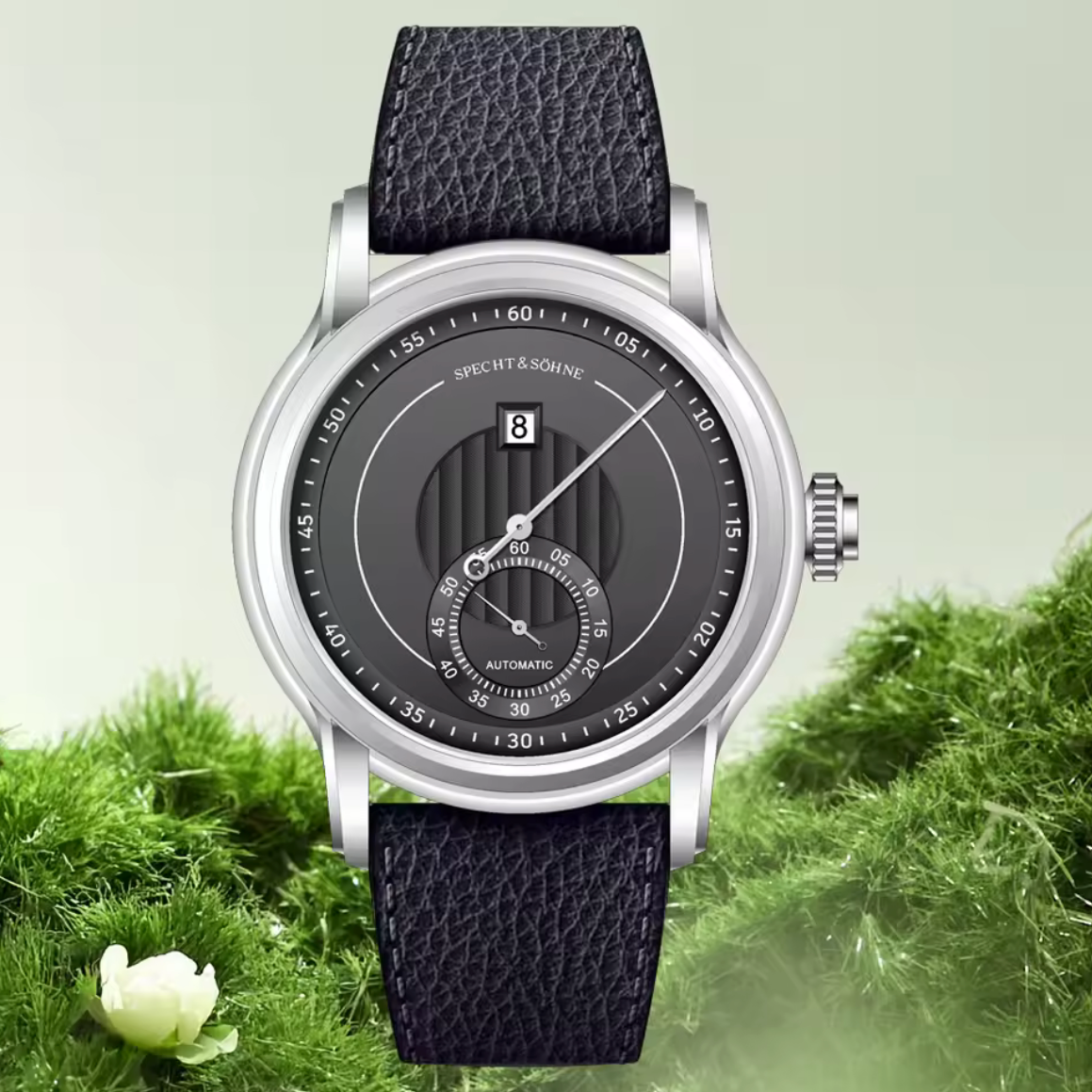 Specht & Söhne 40mm - Auto Jump Hour – Affichage Sautant