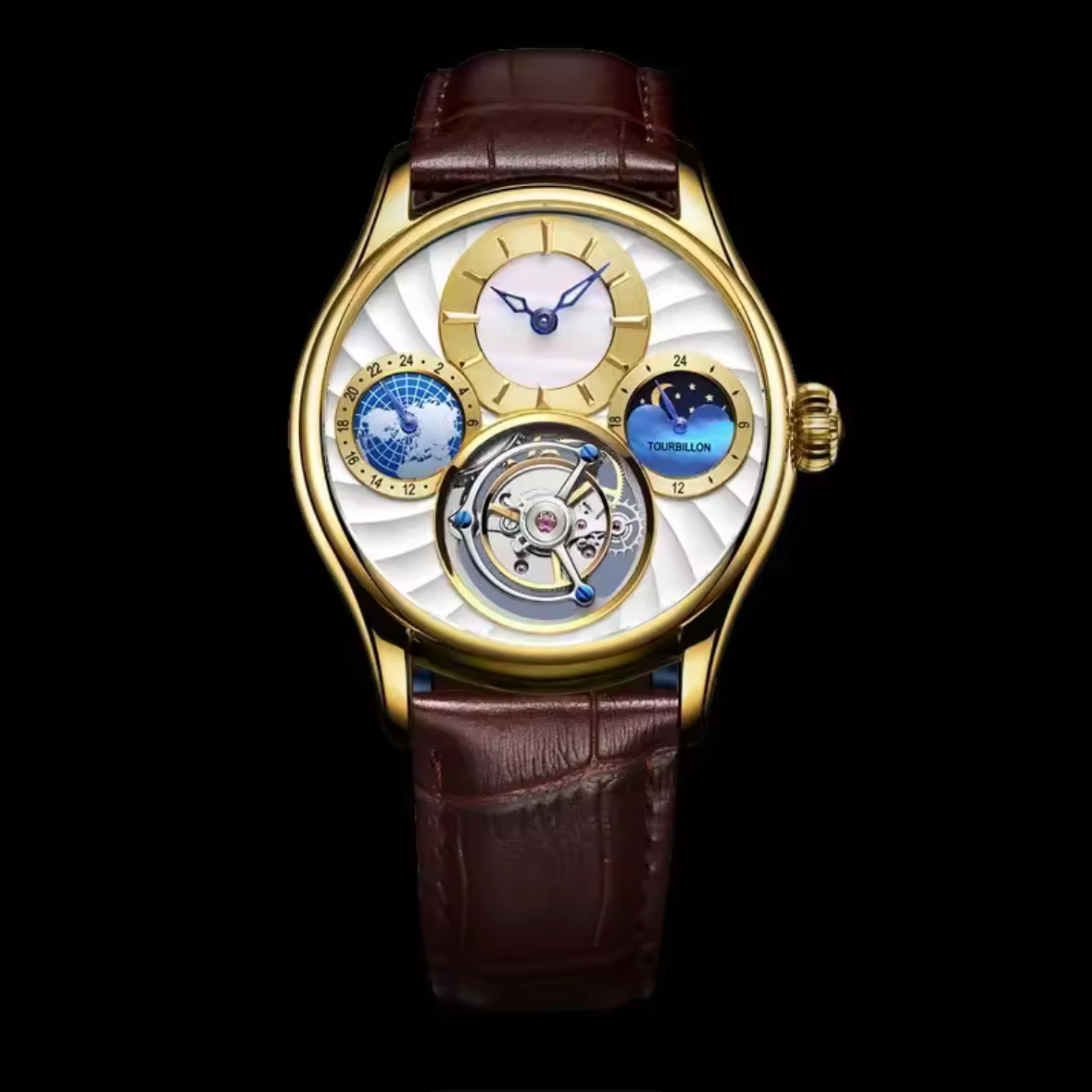 Aesop 43mm - Méca Manuelle - Tourbillon