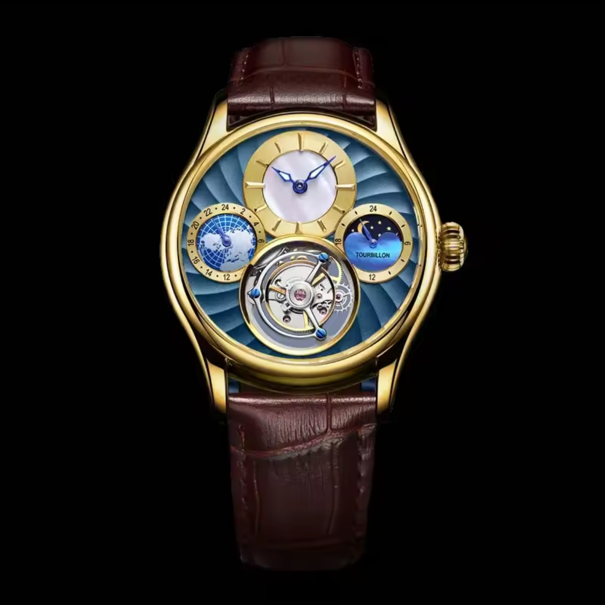 Aesop 43mm - Méca Manuelle - Tourbillon