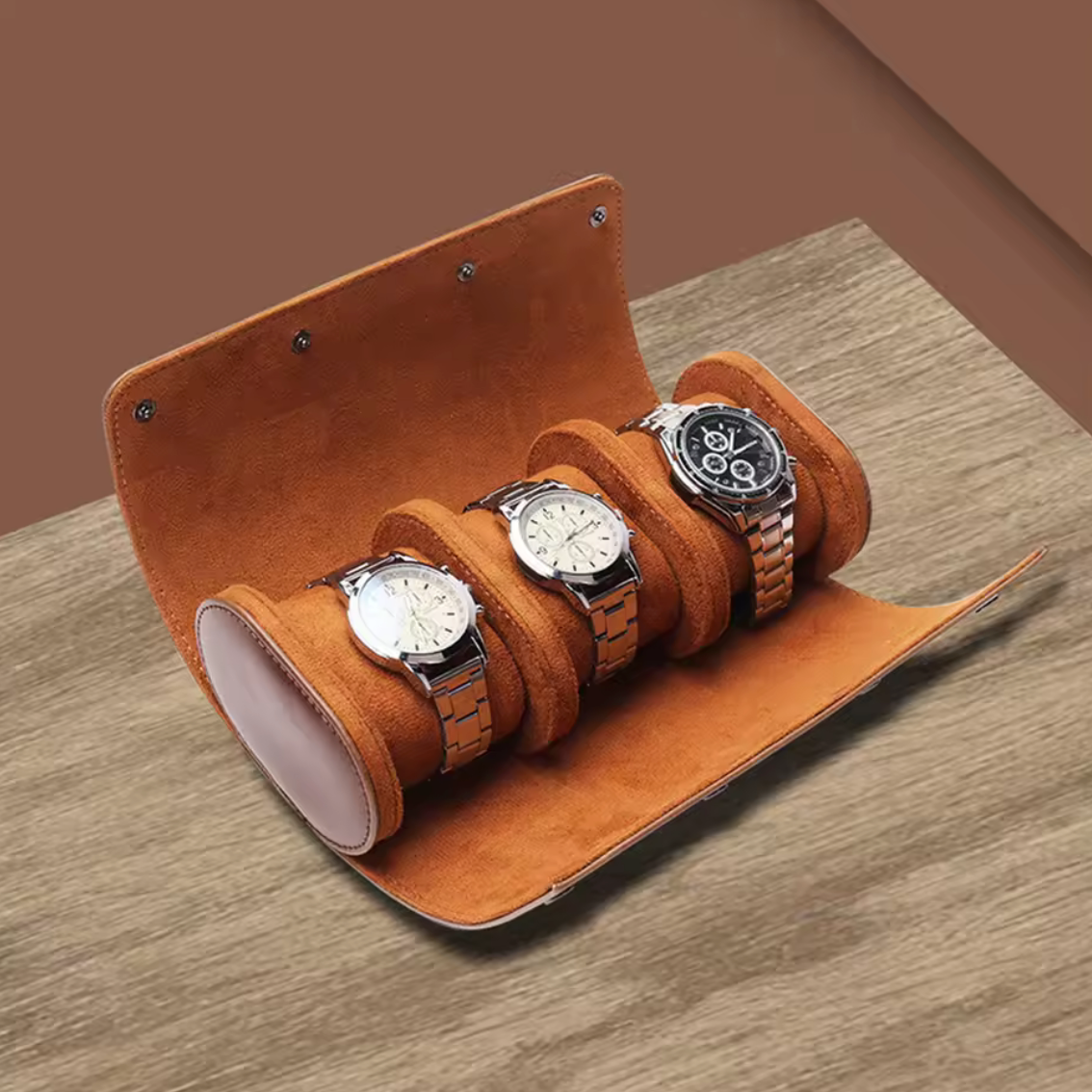 Rolls de voyage en cuir – 1, 2 ou 3 emplacements