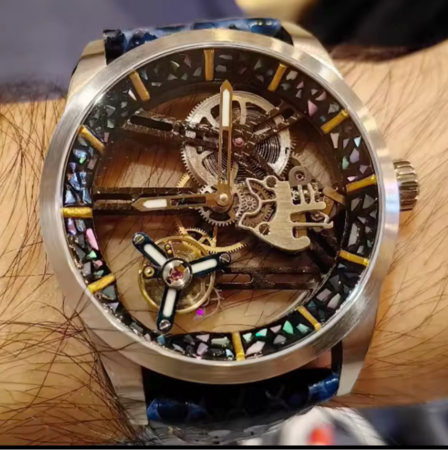 Huasuo 42mm - Méca Manuelle - Tourbillon Squelette