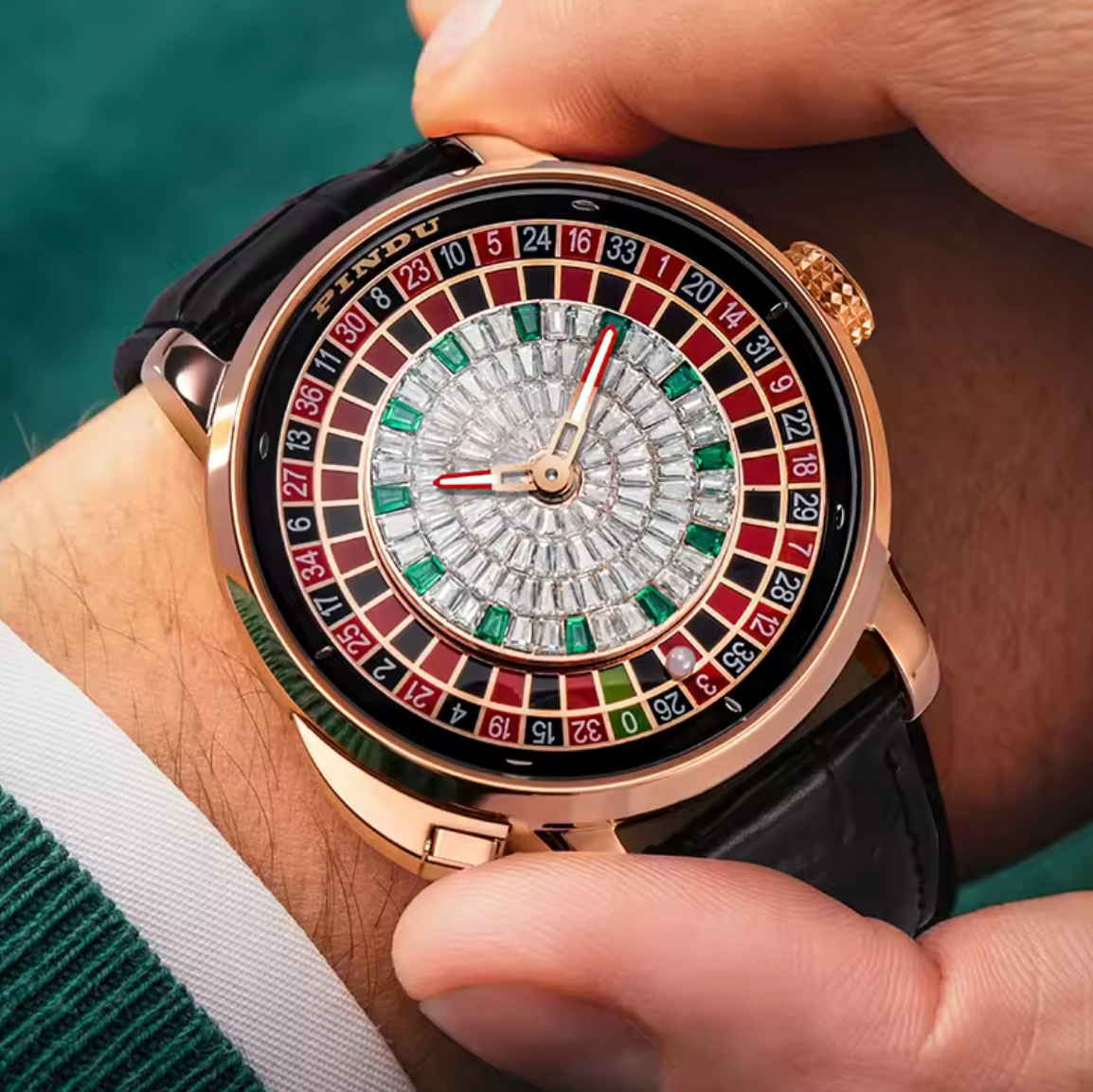 Pindu 46mm -  Auto NH35 - Roulette