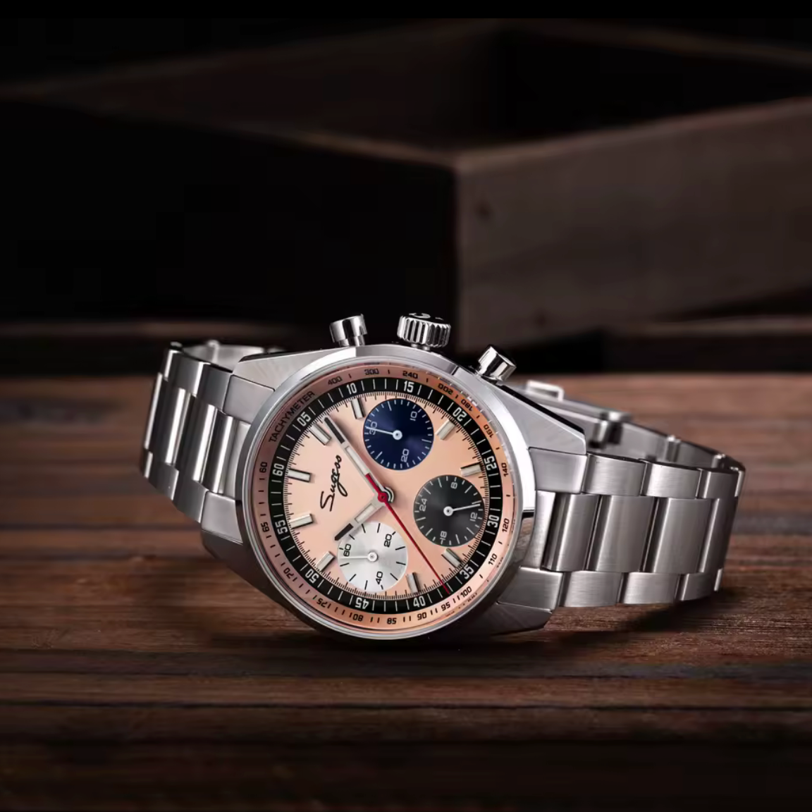Sugess 38mm – Chrono Méca ST1903