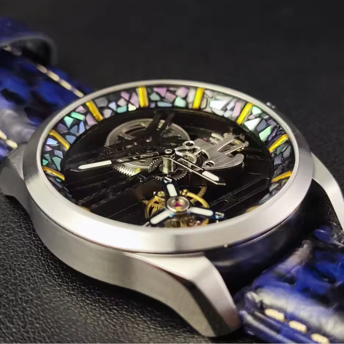 Huasuo 42mm - Méca Manuelle - Tourbillon Squelette