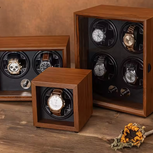 Remontoir Automatique 1, 2 ou 4 Montres - Bois