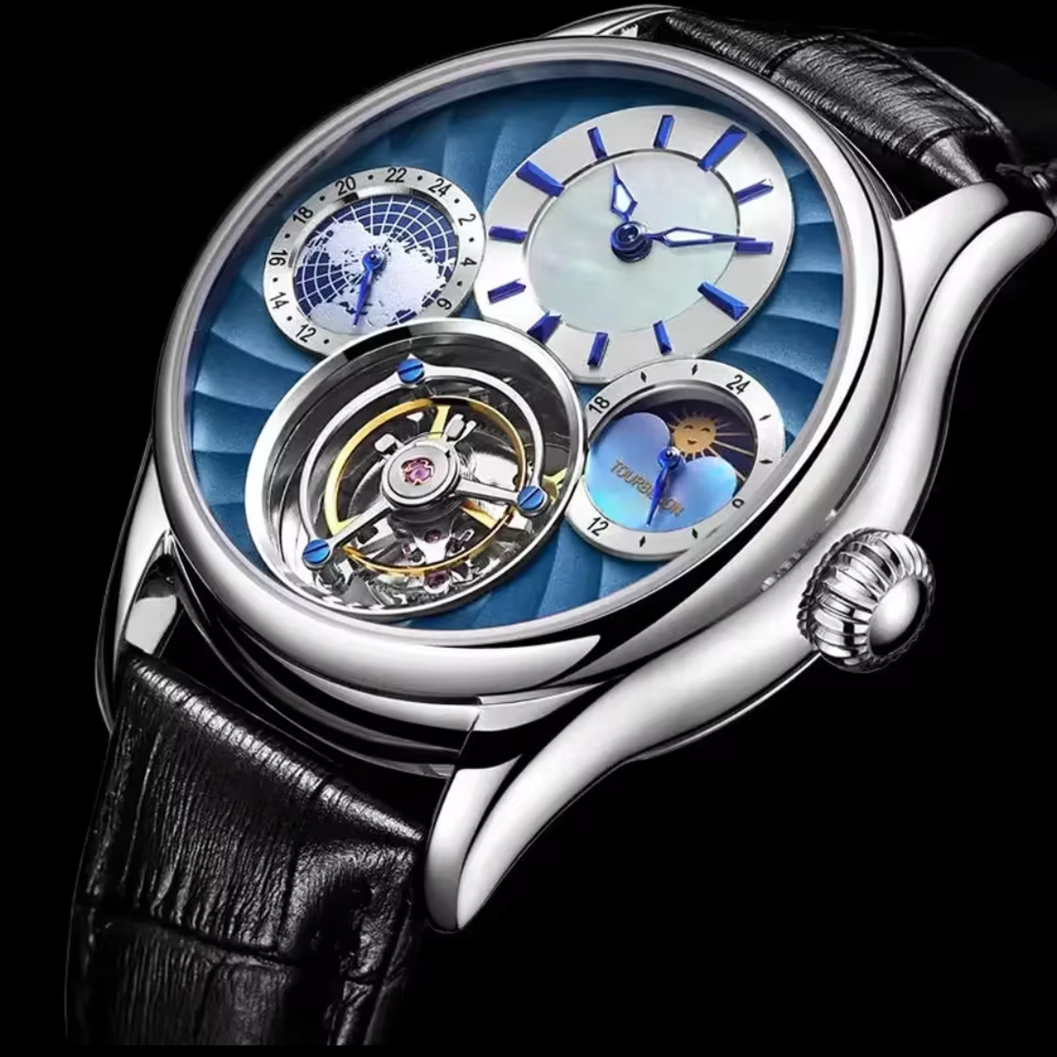 Aesop 43mm - Méca Manuelle - Tourbillon