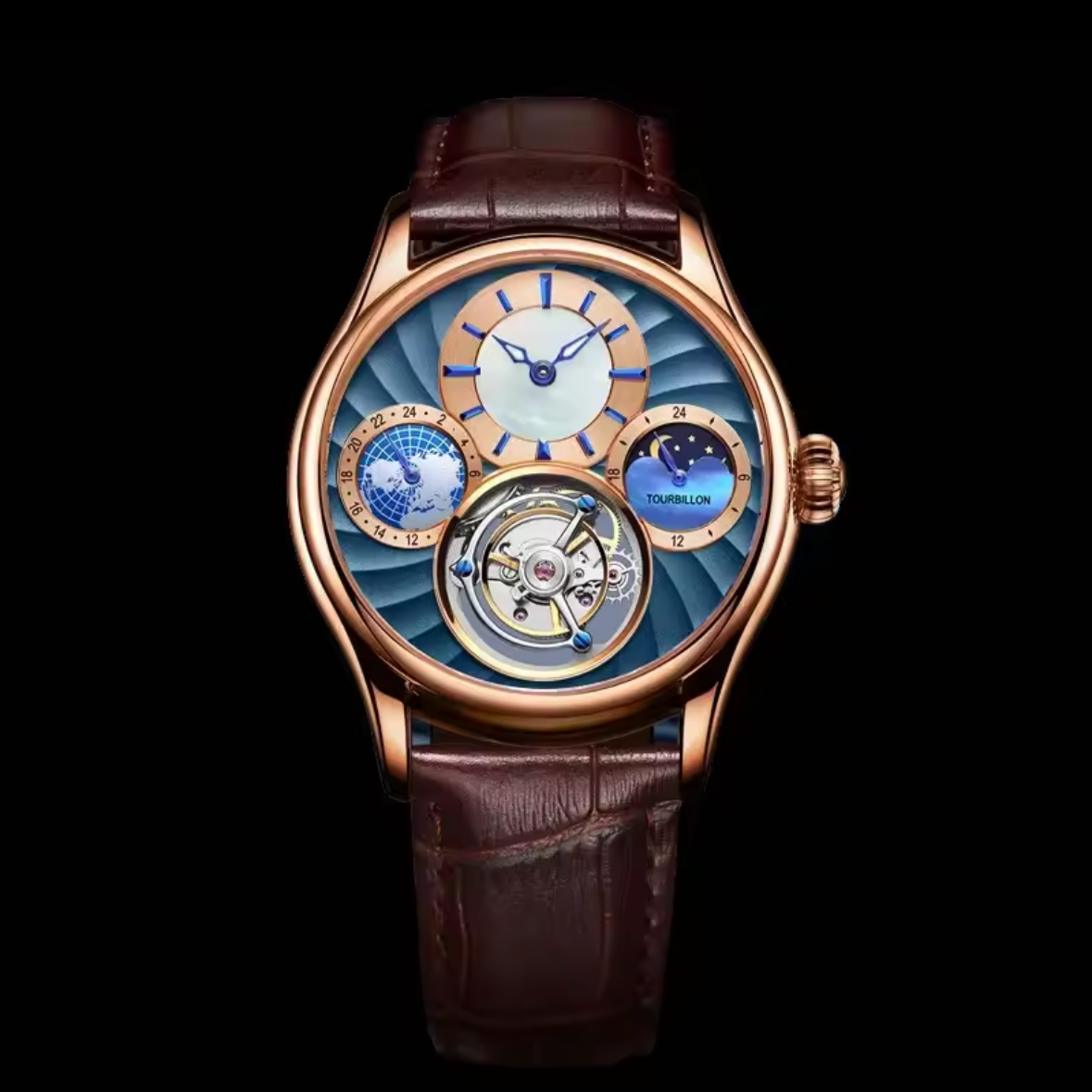 Aesop 43mm - Méca Manuelle - Tourbillon