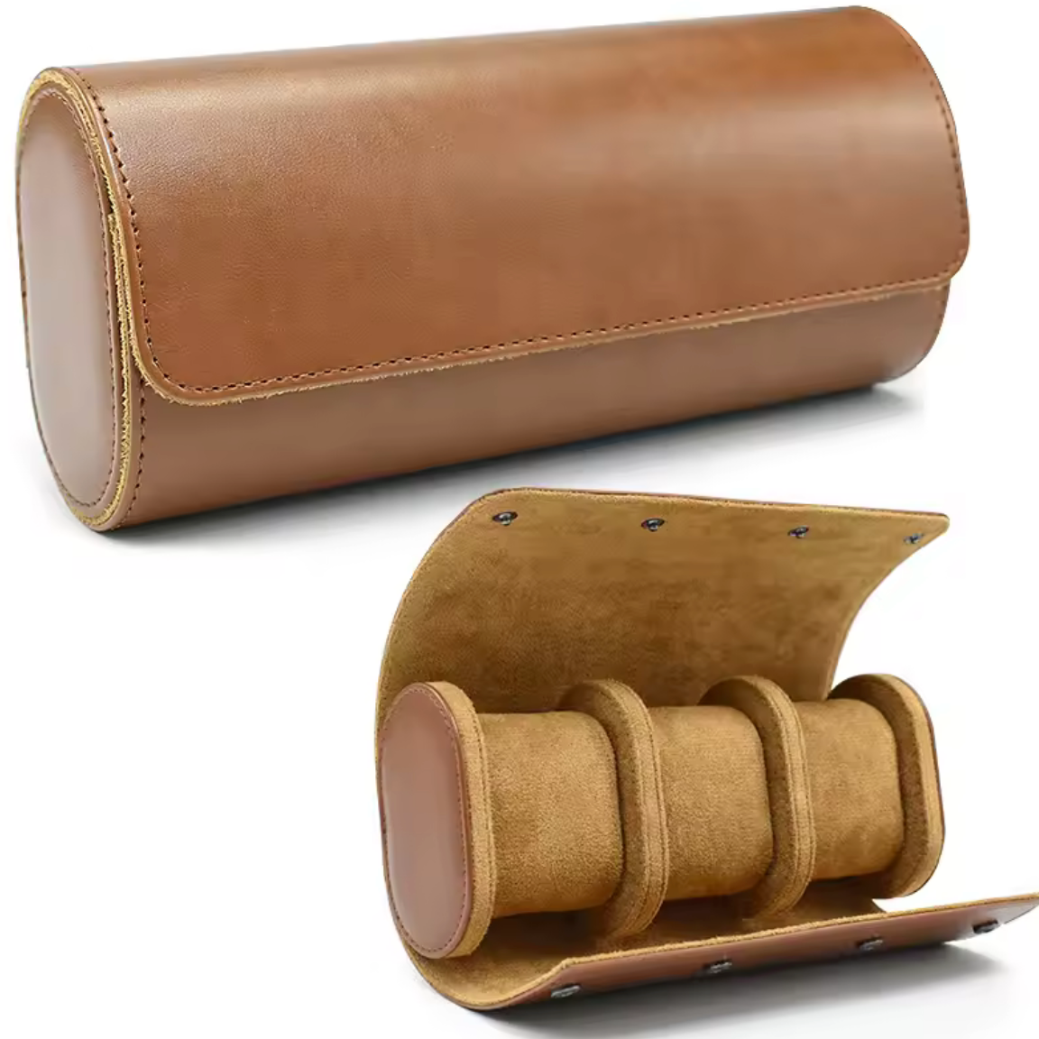 Rolls de voyage en cuir – 1, 2 ou 3 emplacements