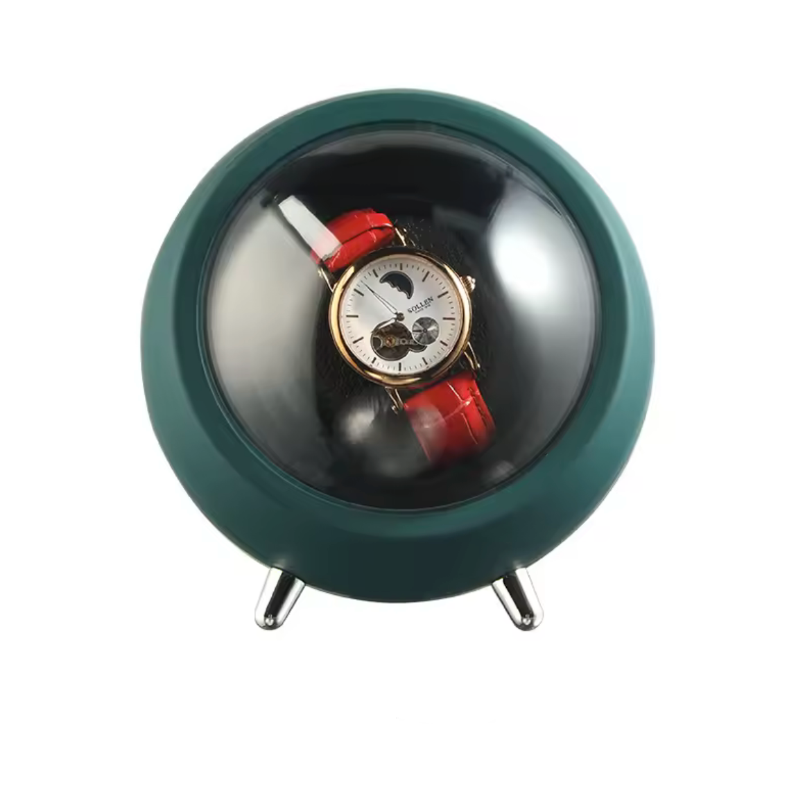 Remontoir Montre Automatique Rond – Blanc ou Vert